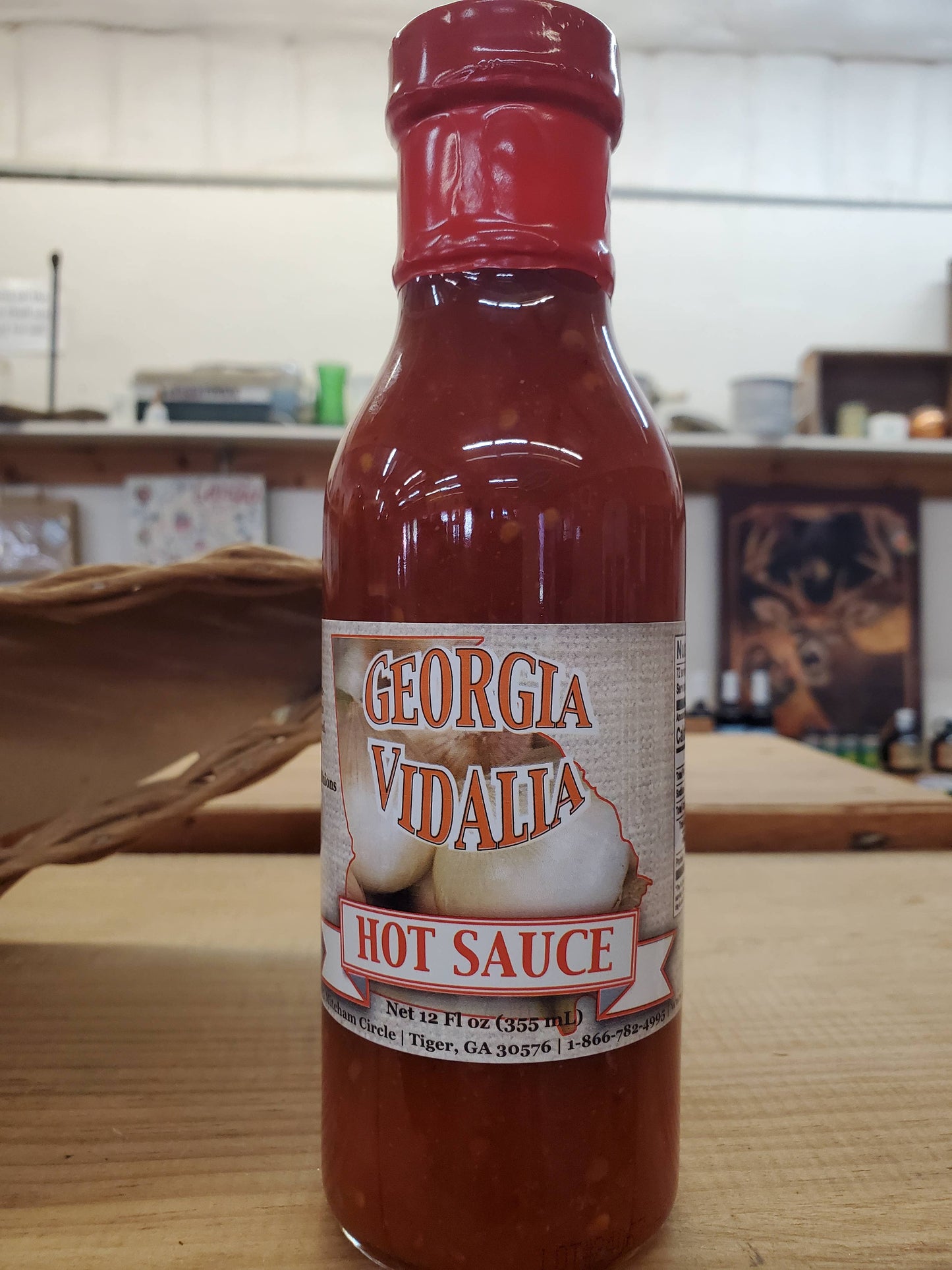 Vidalia Onion Hot Sauce: 5 oz