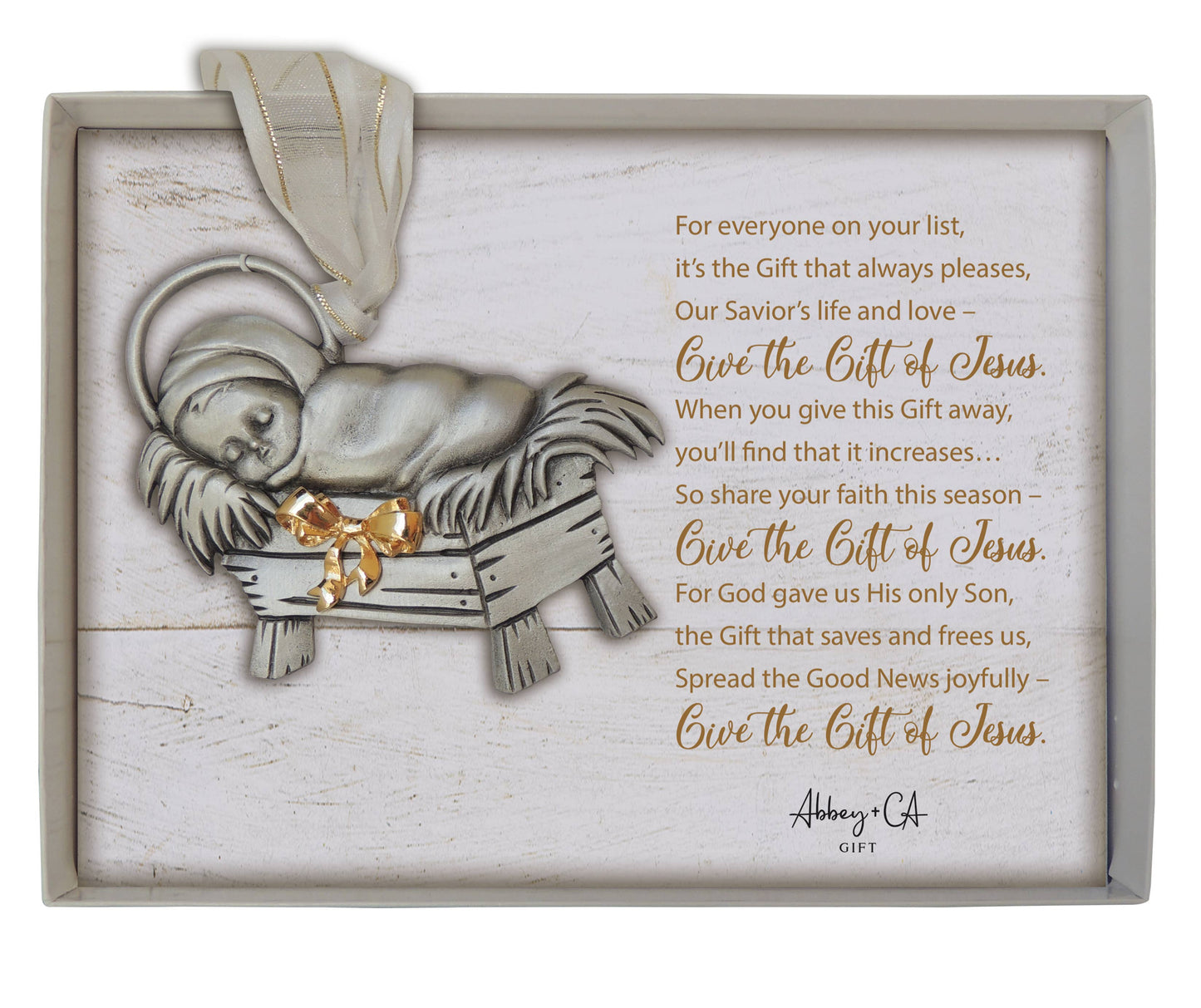 Gift of Jesus Ornament