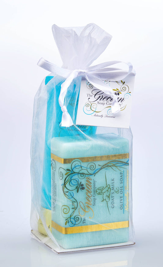 The Grecian Soap Company Goat's Milk Soap and Lotion Gift Set