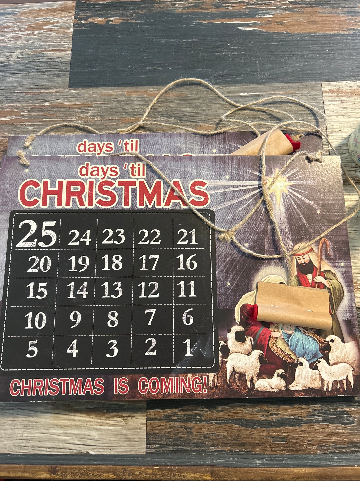 Christmas countdown