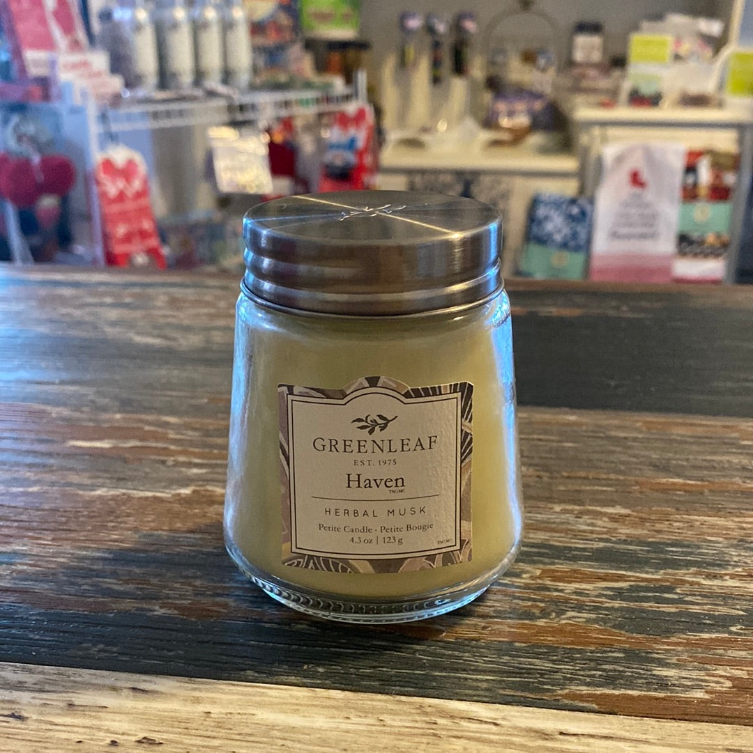 Greenleaf Petite Candle