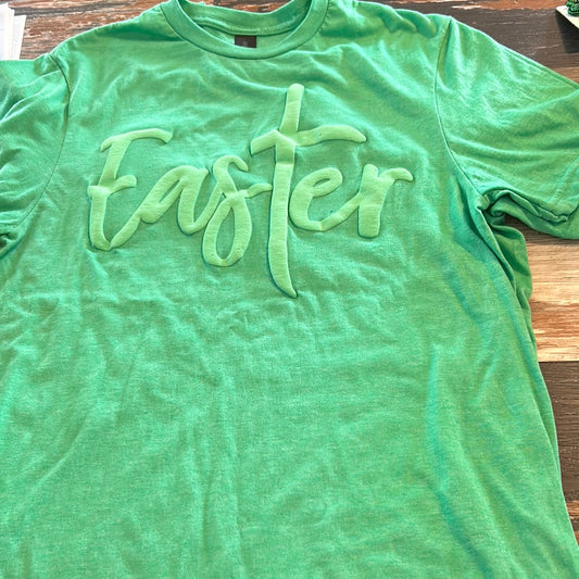 Green puff Easter T-Shirt