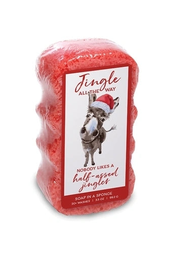 Caren Half-Assed Jingler Soap Sponge