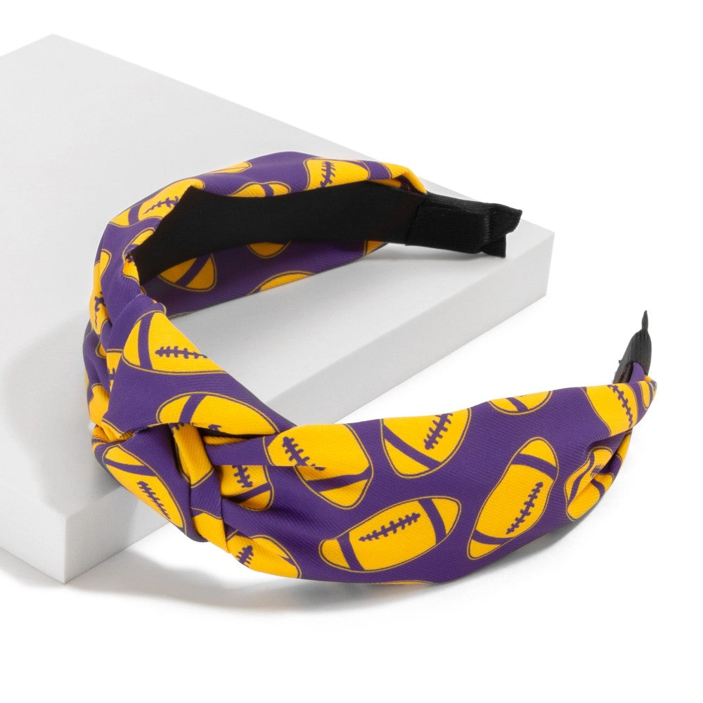 Football Printed Headband