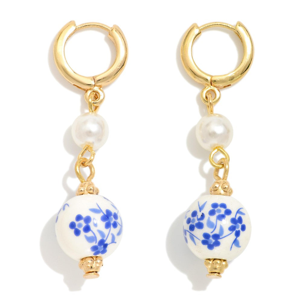 Chinoiserie Bead Earrings