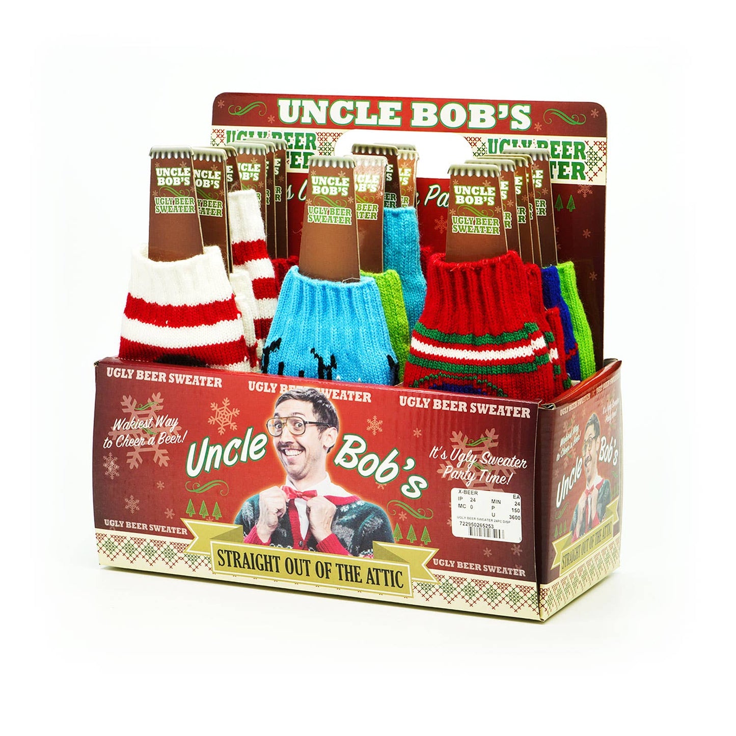 Uncle Bob's Ugly Sweater Bottle Sweaters