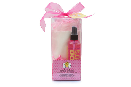 Gifts for Women Gift Set Satin Pillowcase & Pillowmist: Ivory