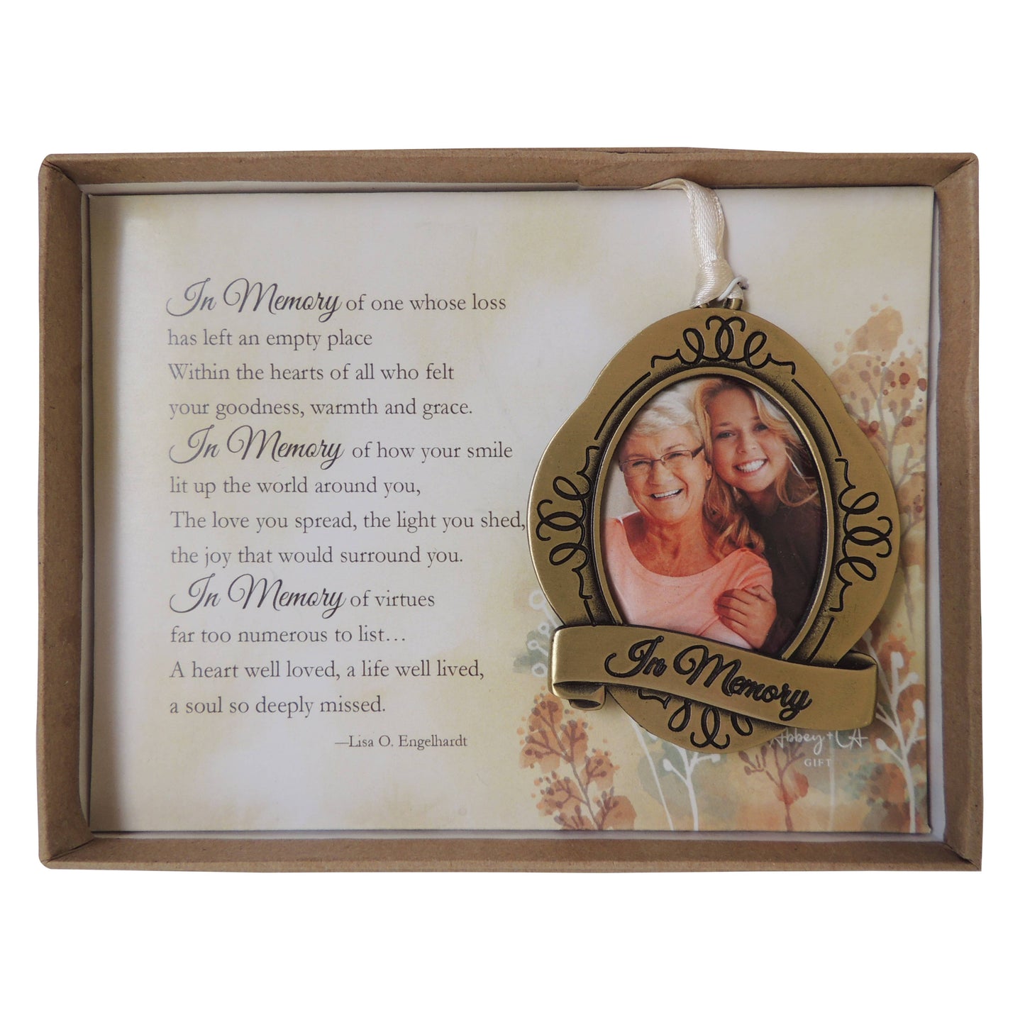 In Memory Photo Ornament