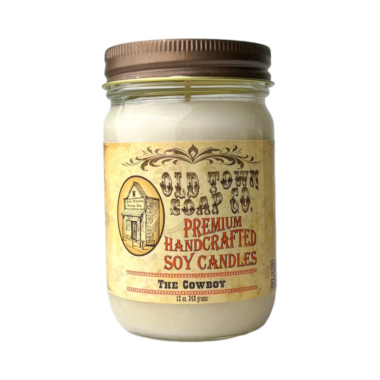 Old Town Soap 12oz. Candles - Oatmeal Milk & Honey