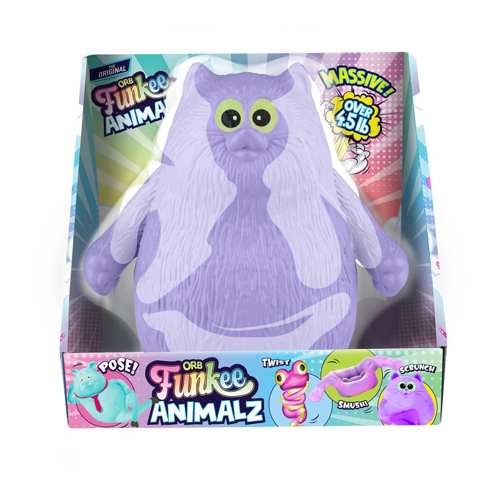 ORB™ Funkee Animalz Cat Jumbo orange