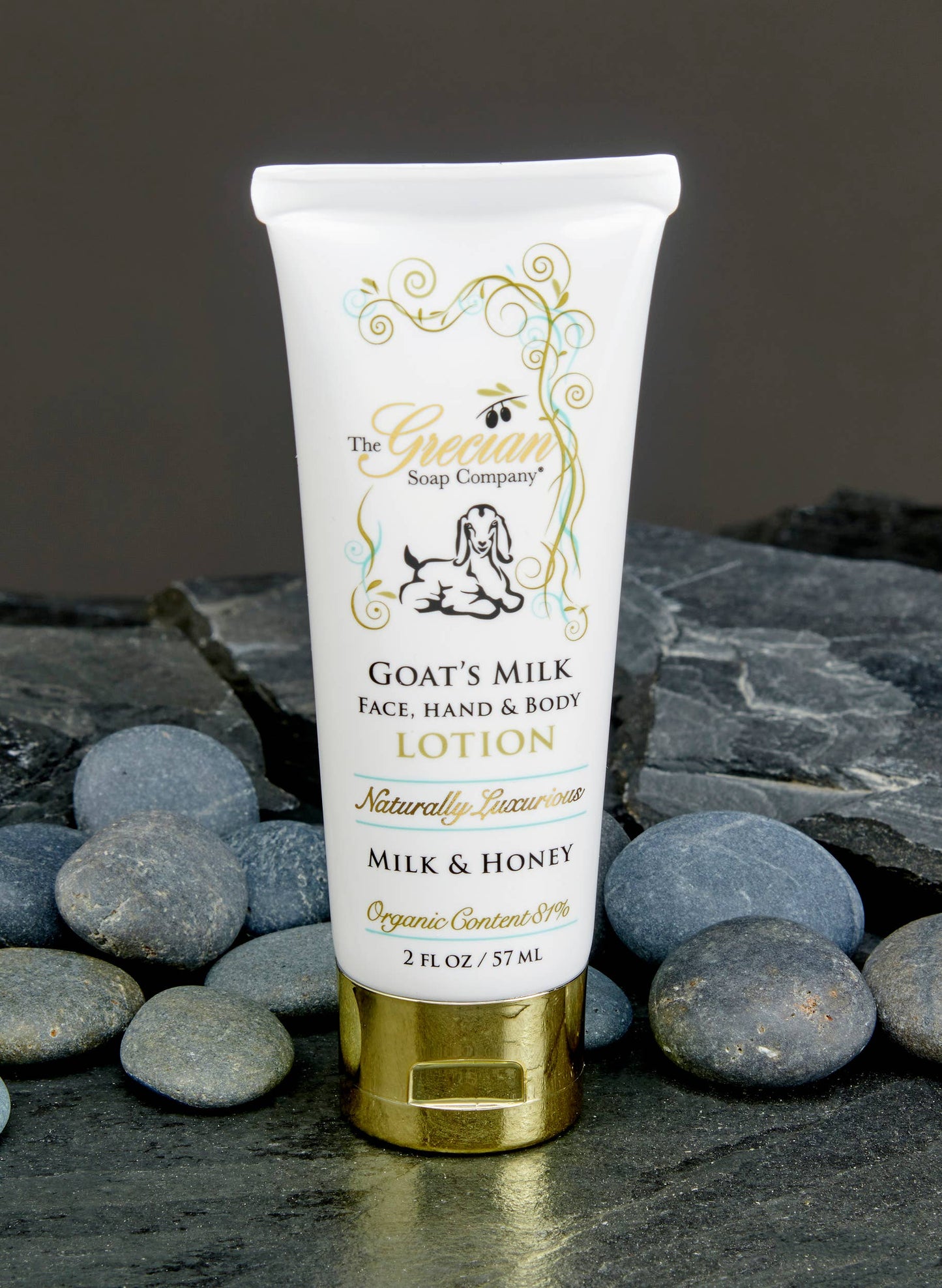 Organic Goat's Milk Lotion Tubes: Lavender