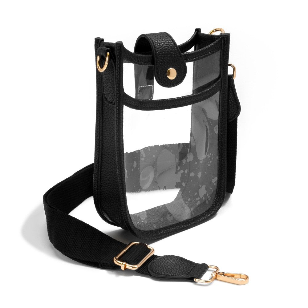 Clear PU Cross Body Bag