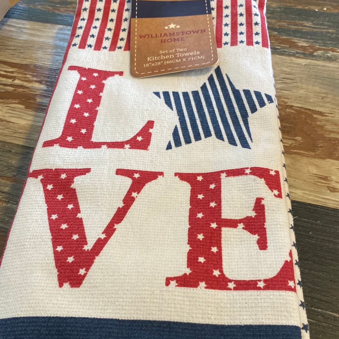 Patriot Kitchen Towels