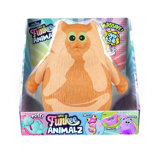 ORB™ Funkee Animalz Cat Jumbo orange