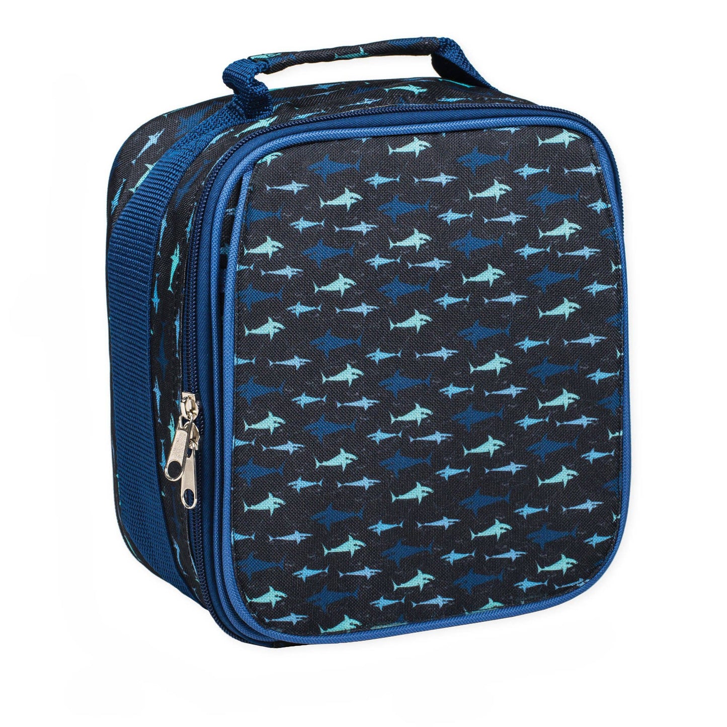 Shark Ocean Blue Insulated Soft Cooler Lunch Bag