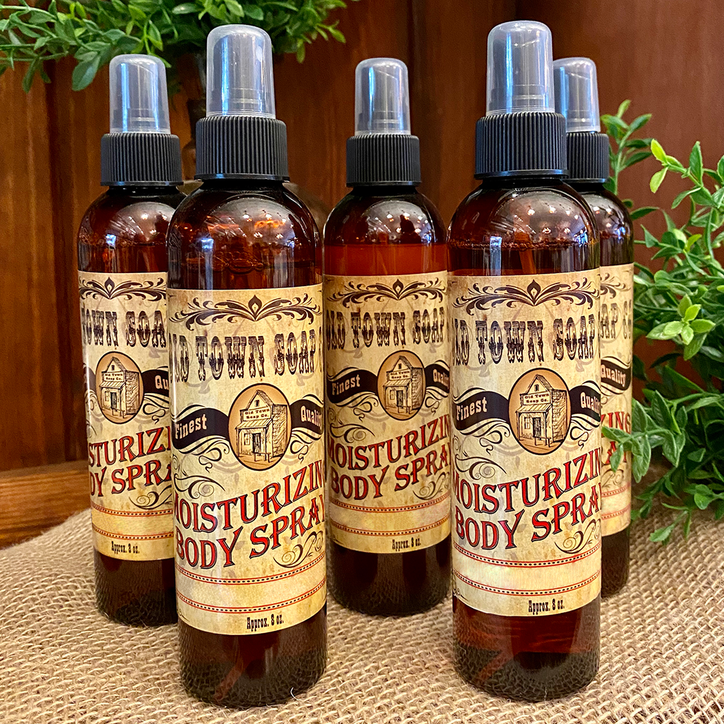 Old Town Soap Moisturizing Body Spray GREAT for Hair TOO