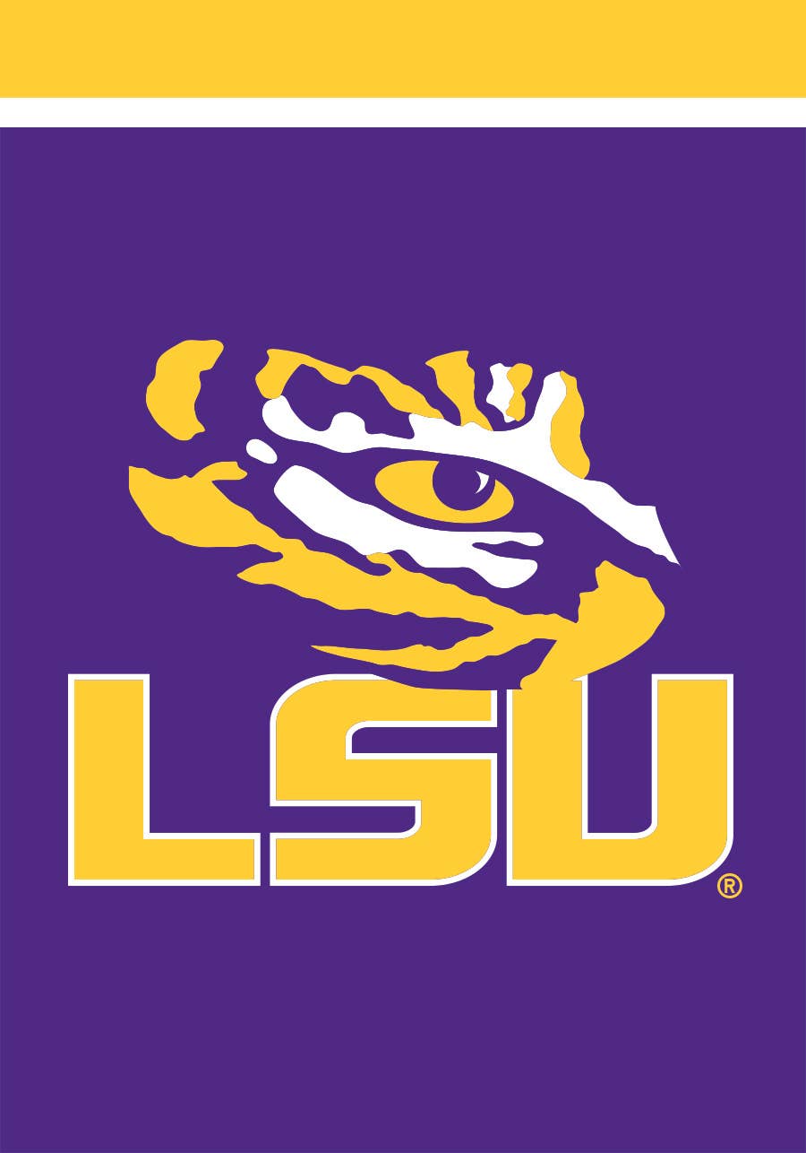LSU Fighting Tigers NCAA Garden Flag