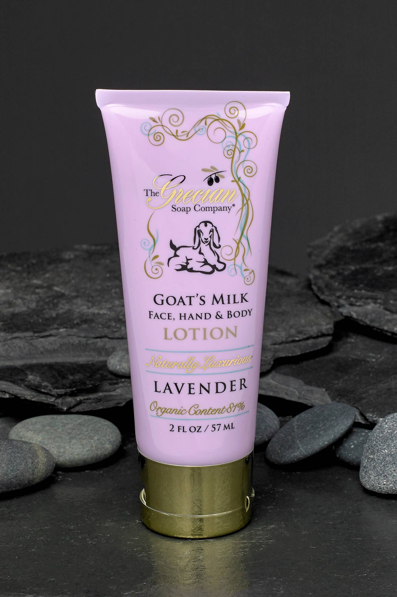 Organic Goat's Milk Lotion Tubes: Lavender
