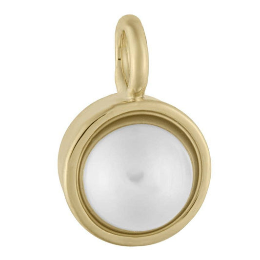 Pearl Dangle Charm - Gold - Mother’s Day