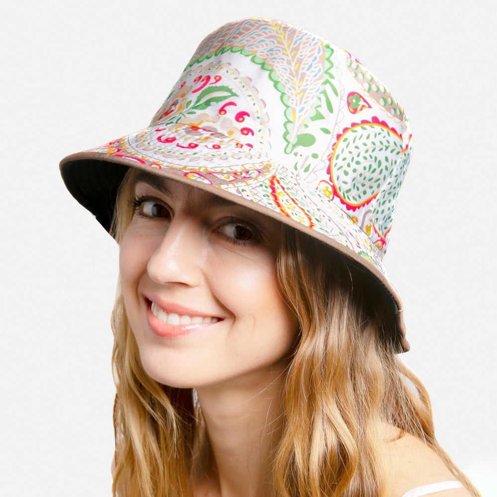 Comfyluxe Bucket Hat—Paisley