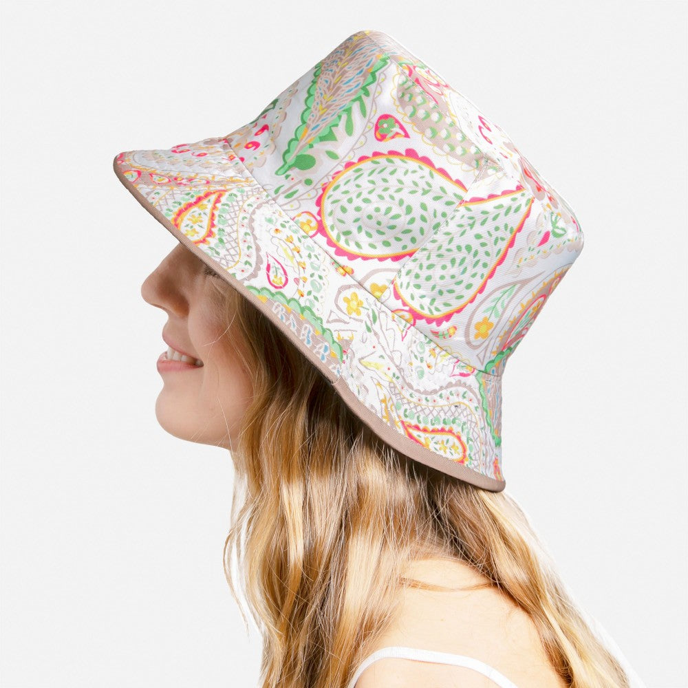 Comfyluxe Bucket Hat—Paisley