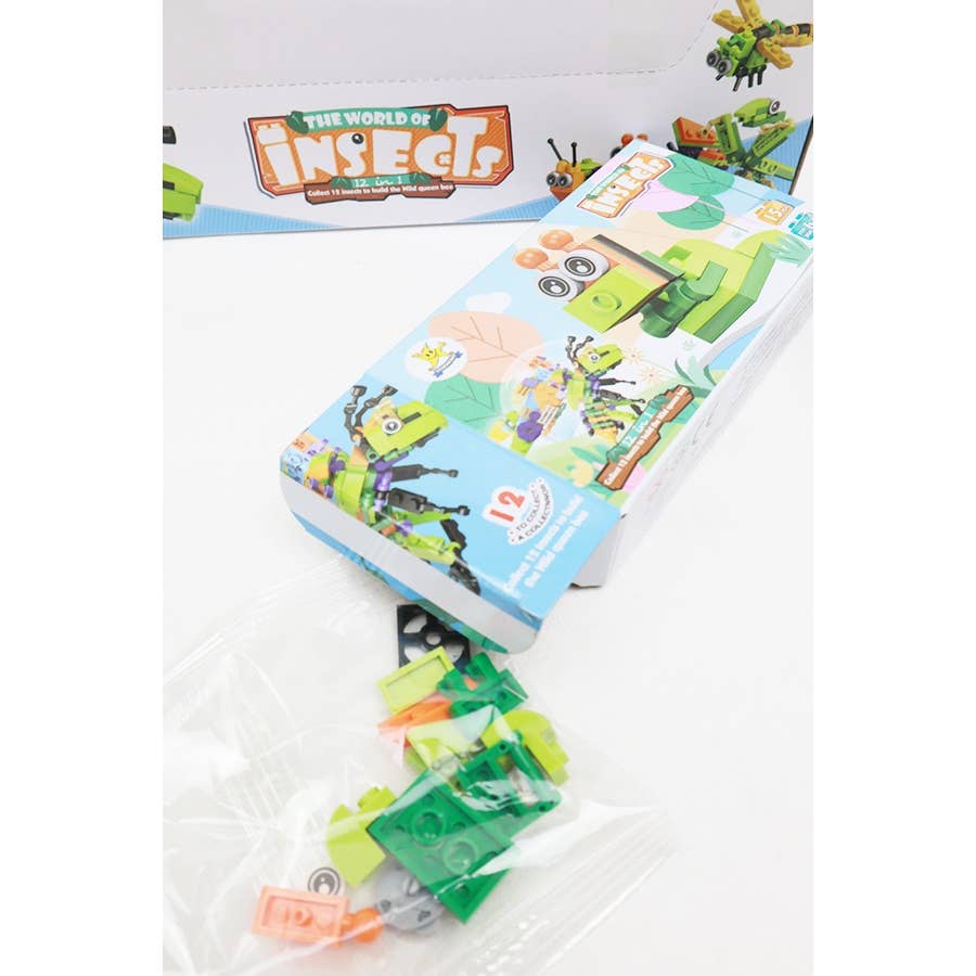 Insects Building Block Toy Set: MIX COLOR / ONE