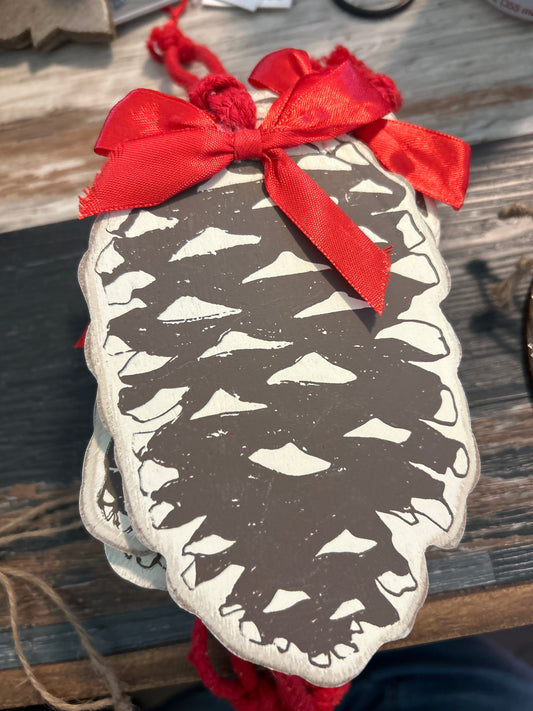 Pine cone ornament