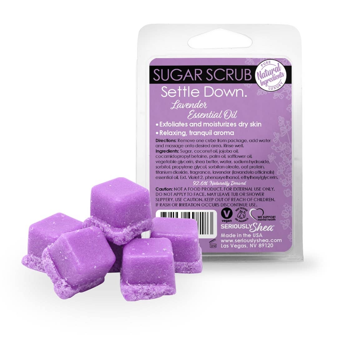 Settle Down Sugar Scrub - Lavender