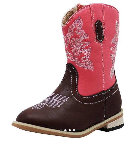 Unisex western cowboy boots