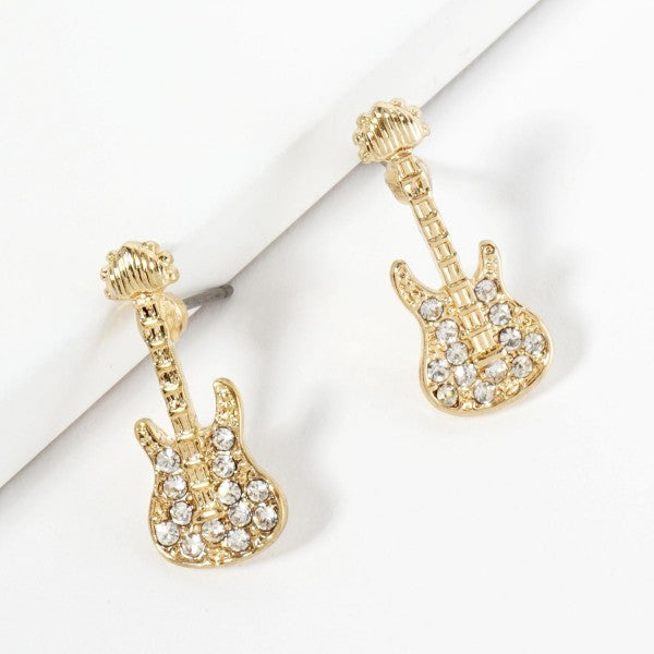 Guitar Earrings