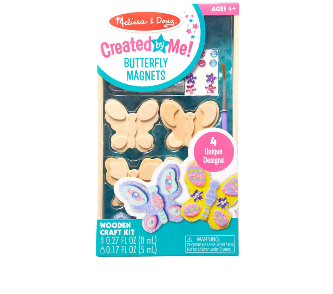 Melissa & Doug Created by me butterfly magnets