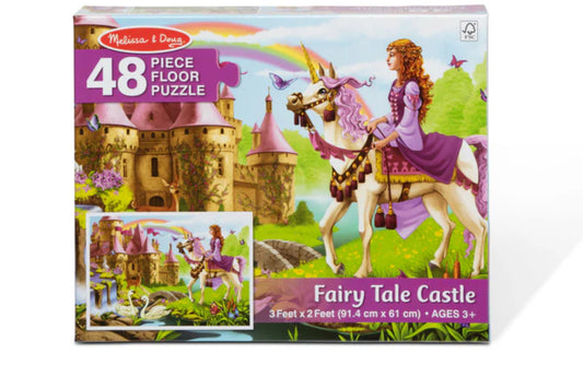 Doug & Melissa Fairy tale castle floor puzzle