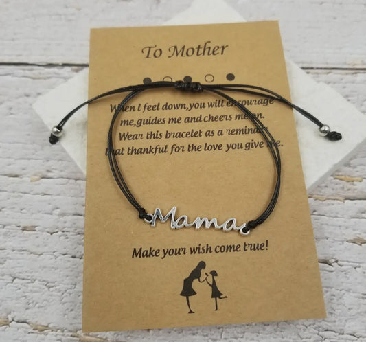 Mama bracelet with card