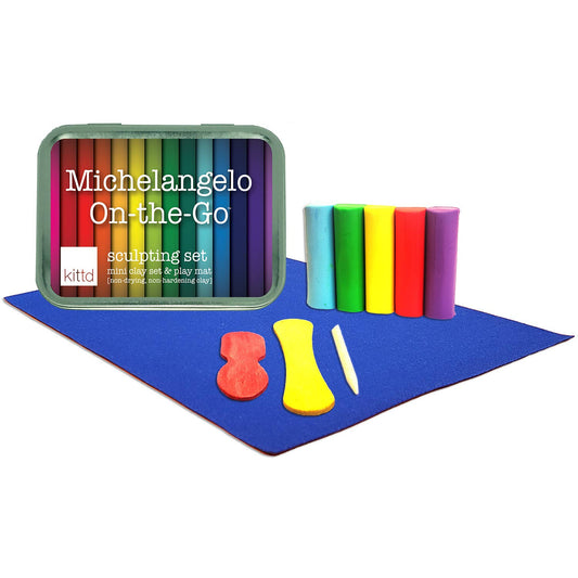 Michelangelo On-the-Go Kids Clay Play Set - kids art toy