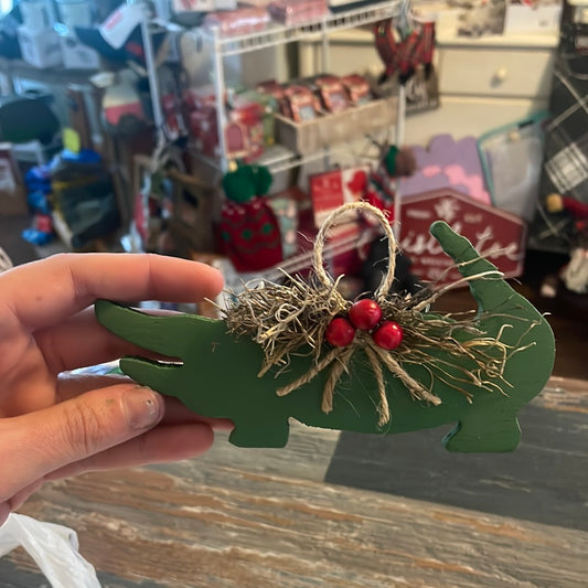 Handmade cajun Ornament