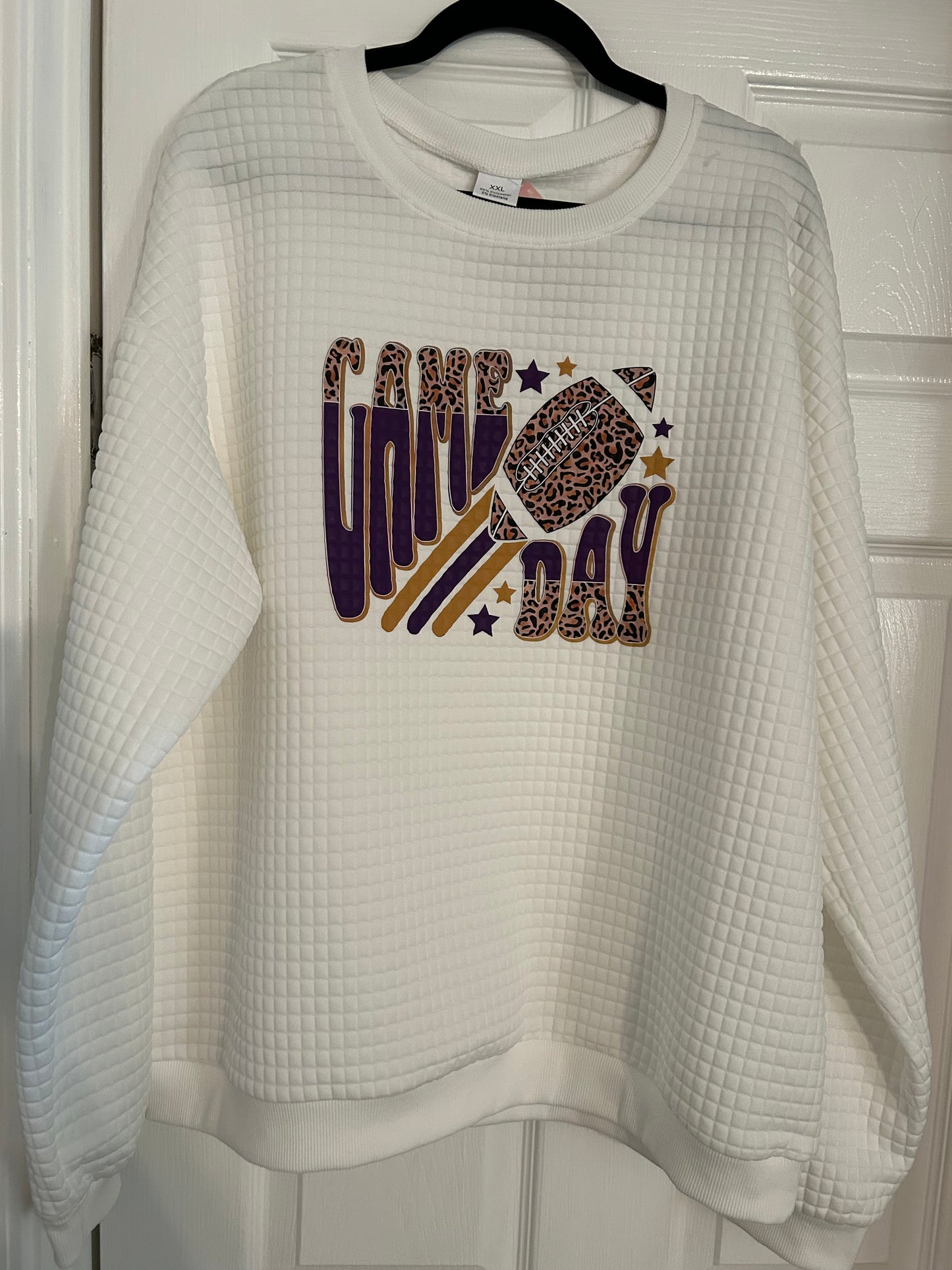 White game day shirt-xxl