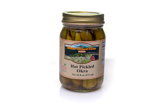 Hot Pickled Okra