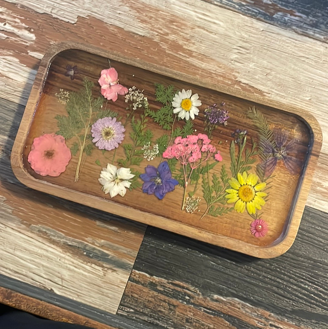 Pressed Flower Tray