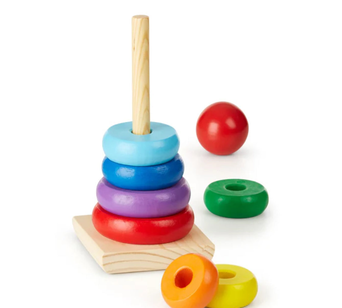 Melissa & Doug Rainbow stacker