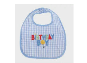 Birthday bibs