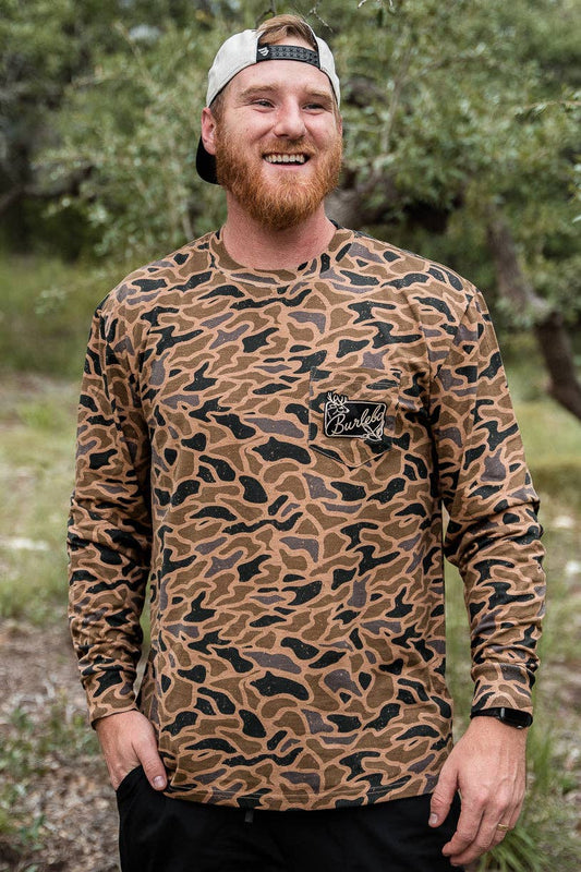 Long Sleeve Pkt Tee - Gauge Camo