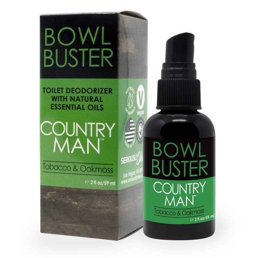 Stocking Stuffer Bowl Buster Toilet Spray | Country Man