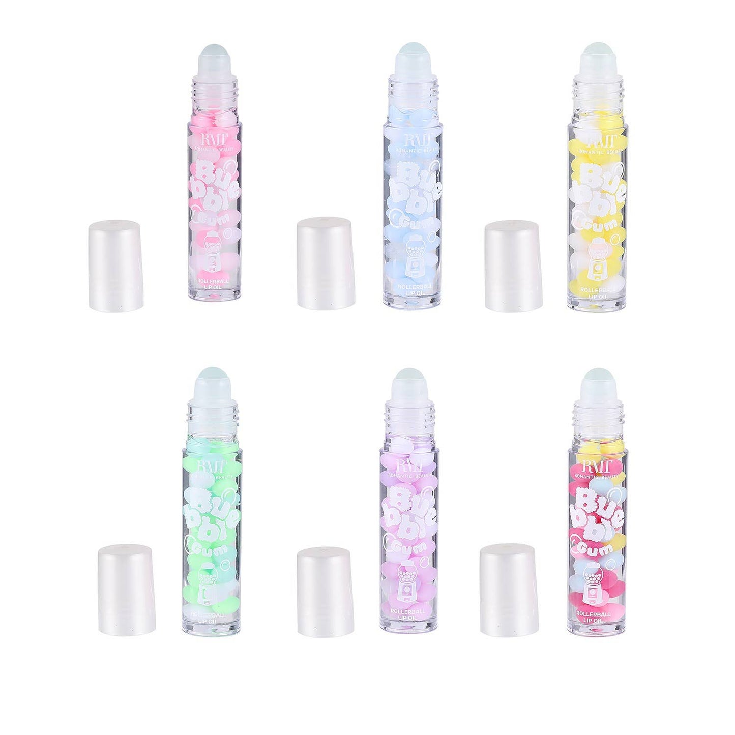 Bubble Gum Non Sticky Roller Lip Oil