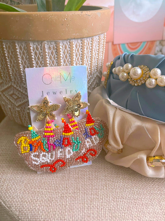 Chic Me Birthday Squad Seedbead Earring