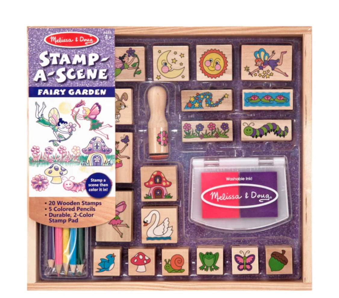 Melissa & Doug Fairy garden stamp-a-scene