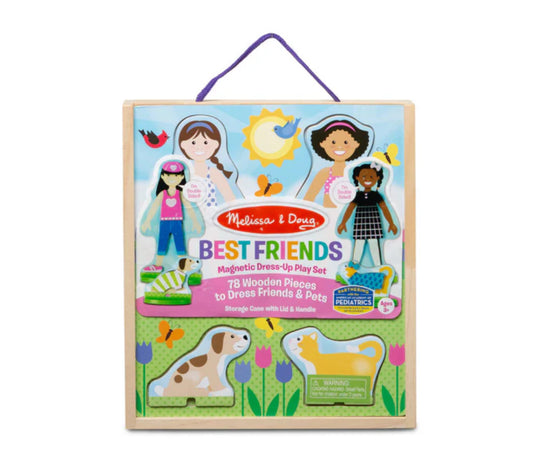 Melissa & Doug Best friends magnetic dress-up play set