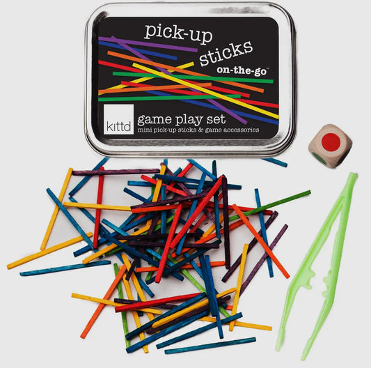 Pick Up Sticks On-the-Go Kids Game Play Set