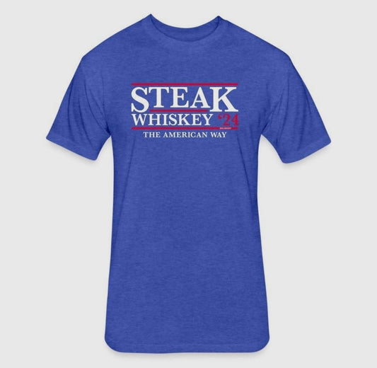 Steak & Whiskey unisex T-shirt