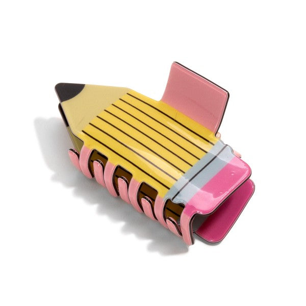 Pencil Hair Claw Clip