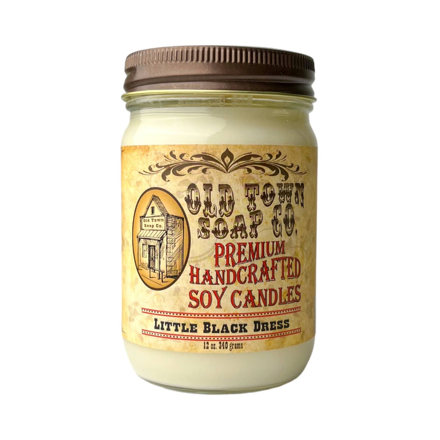 12oz. Candles - Old Town Soap Little Black Dress